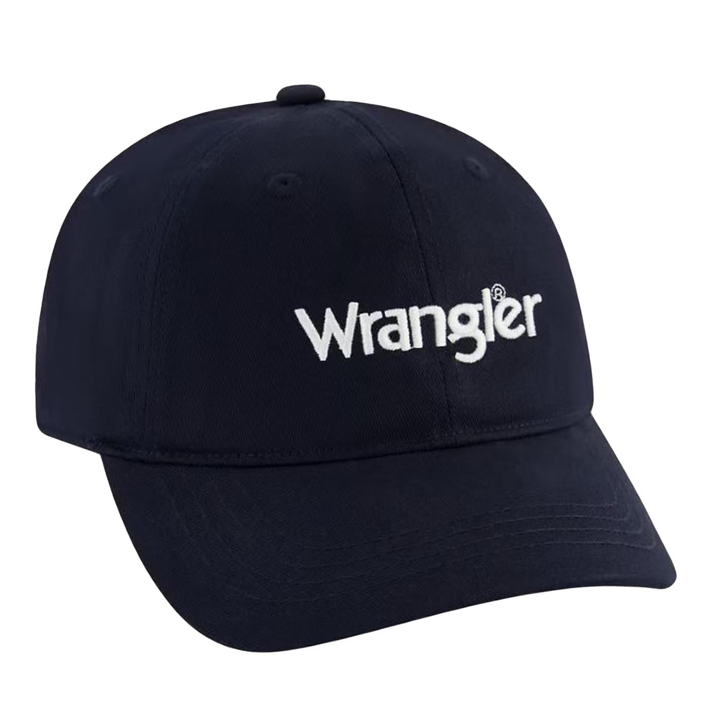 LOGO CAP NAVY BLUE - Cappellino con Visiera Uomo Blu 112378864 BL WRANGLER 