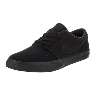 MEN S NIKE SB SOLARSOFT PORTMORE II SKATEBOARDING SHOE BLACK/BLACK 95441_4  NIKE 
