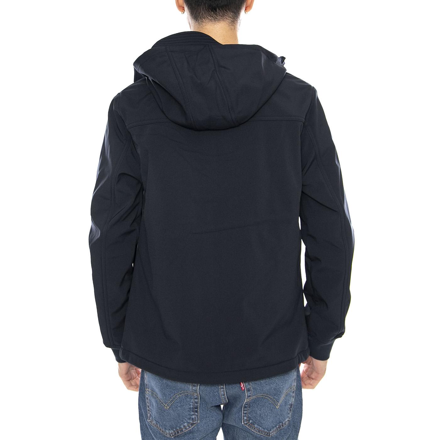 Farah Brydon Softshell - Giacca Invernale Uomo con Cappuccio True Navy F4RFF030 412 FARAH 