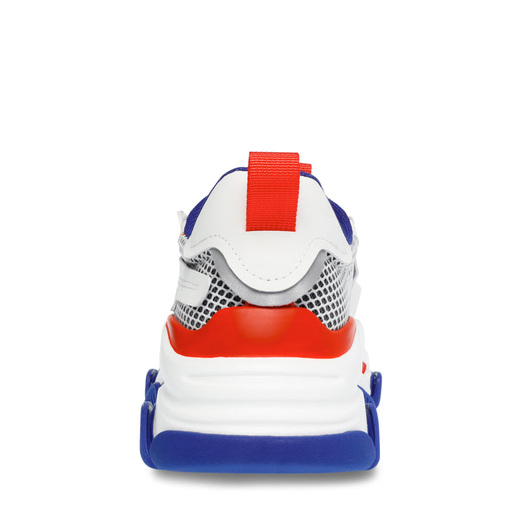 Possession Blue / White - Scarpe Stringate Profilo Basso Donna Blu / Bianche SMPPOSSESSION-BLU  STEVE MADDEN 