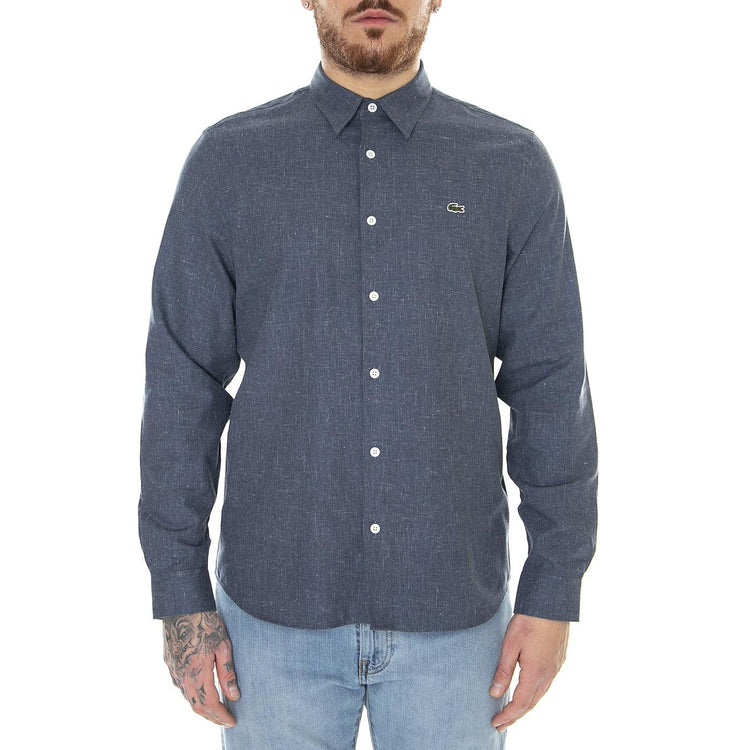 Camicia M/L HHW - Camicia Uomo Blu CH2573-HHW  LACOSTE 