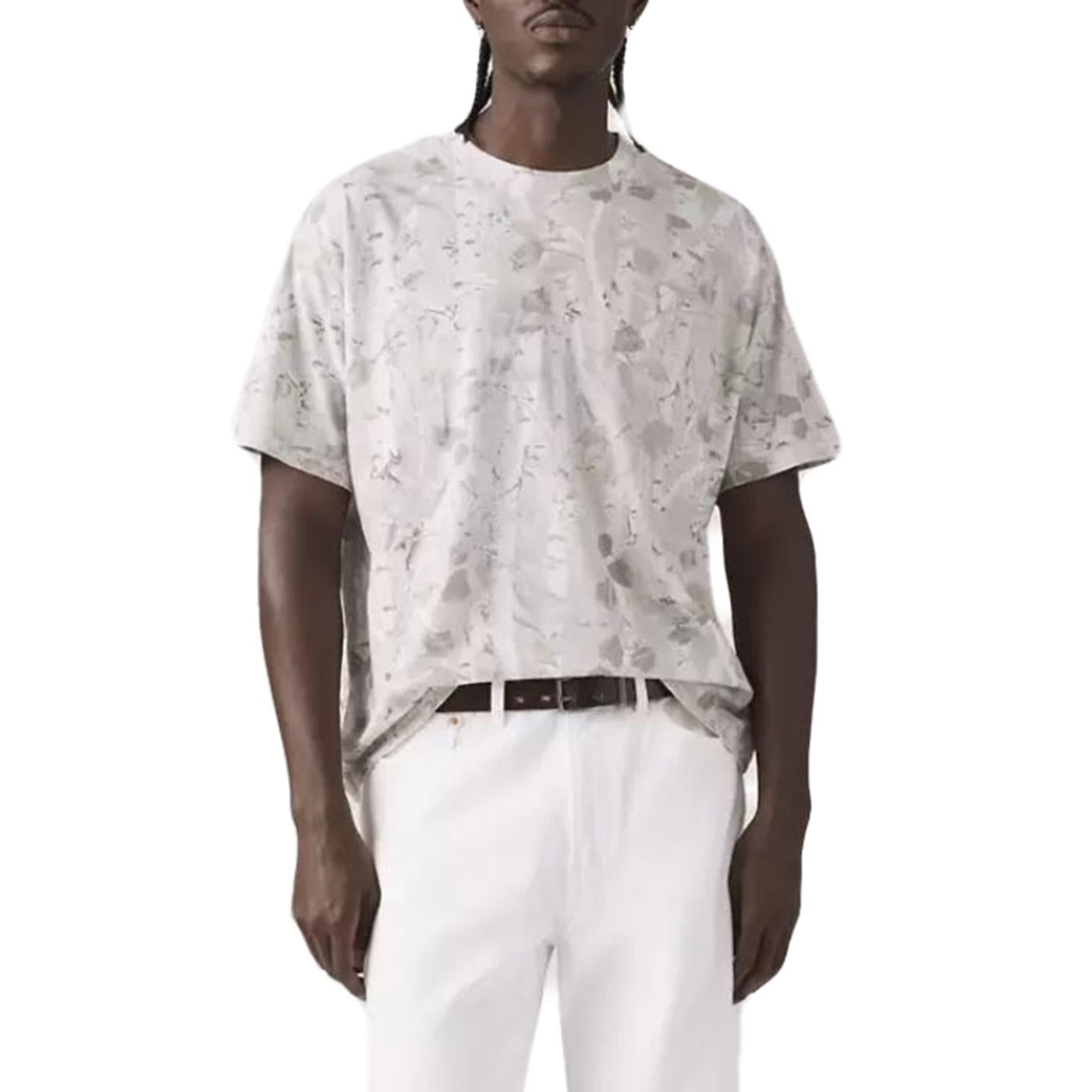 BOXY SS TEE FALKE BIRCH CAMO SILVERY TON NEUTRAL - Maglietta Girocollo Uomo Multicolore 0049F 0015 LEVIS 