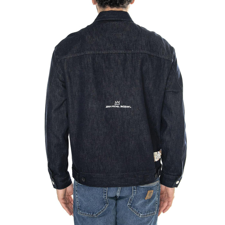 JMB Rider Jacket Inside Art Rinse Blue - Giacca Denim Jeans Uomo Blu 112359247  LEE 