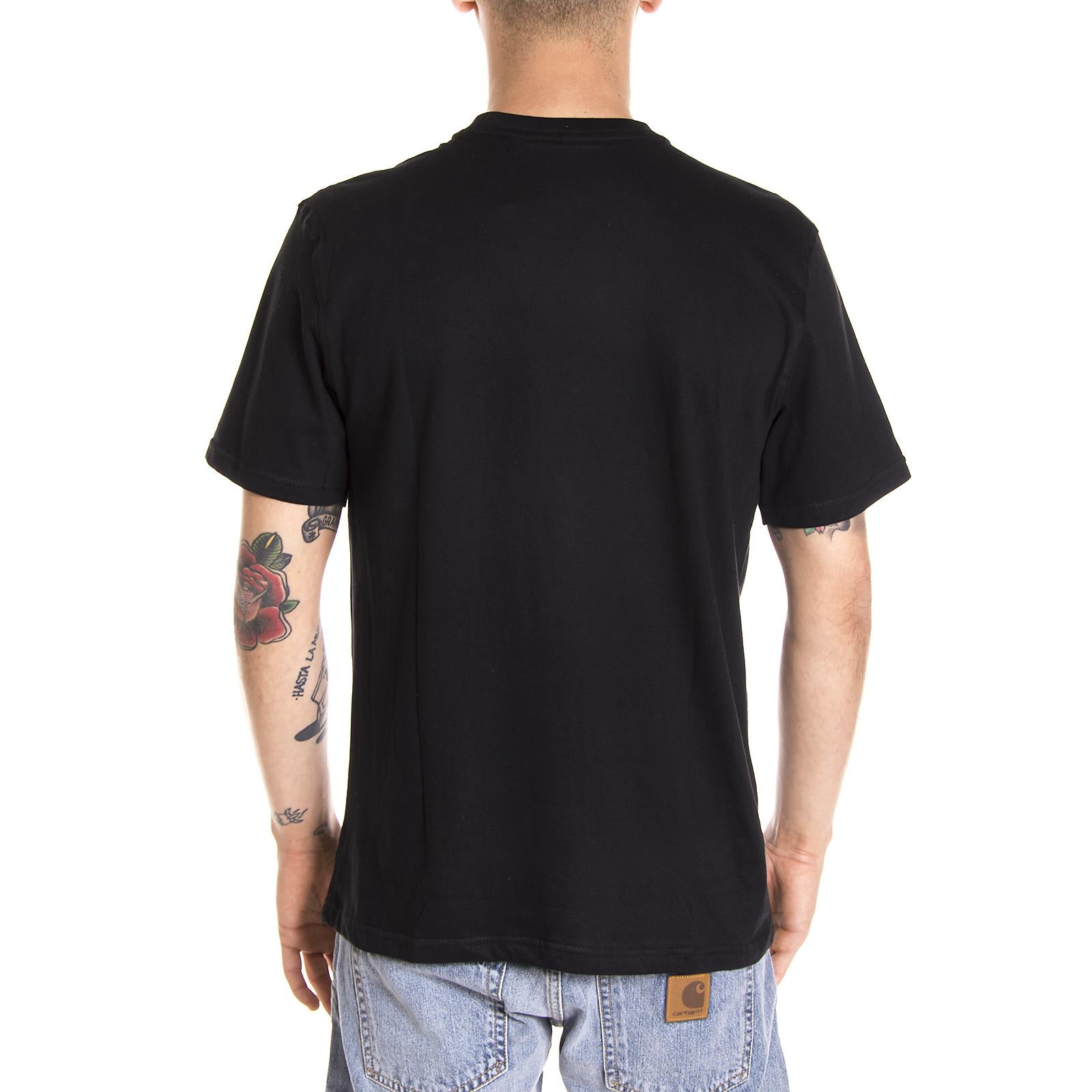 ESSENTIAL LINEAR LOGO T-SHIRT BLACK 76681_4  FILA 