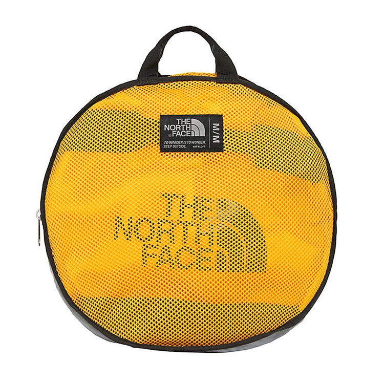 The North Face Base Camp Duffel M Summit Gold / Tnf Black - Borsa a Tracolla Gialla NF0A52STZU3-M  THE NORTH FACE 
