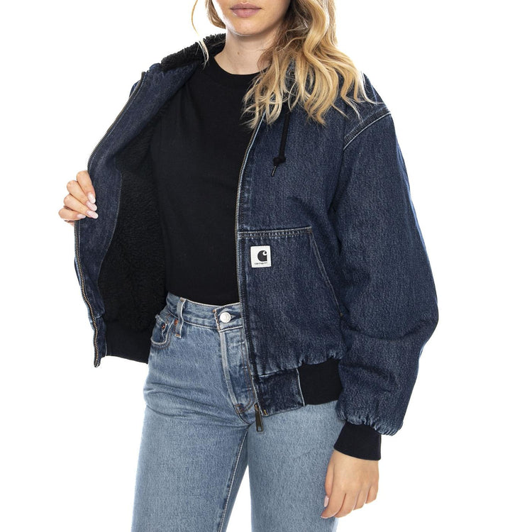 W Carhartt OG Active Jacket (Winter) - Blu - Giacca Donna I032240_01_06 . CARHARTT WIP 