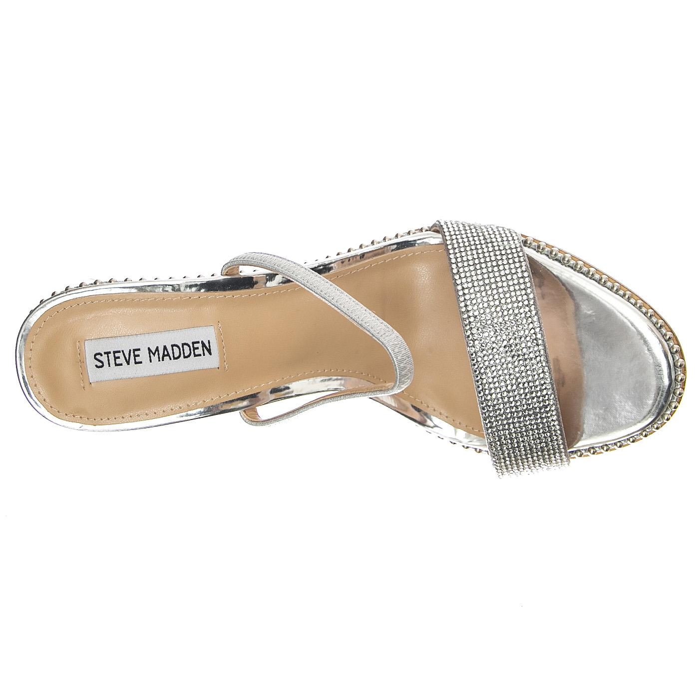 Jannis Sil Multi - Sandali Donna Argento SMSJANNIS-SIL  STEVE MADDEN 