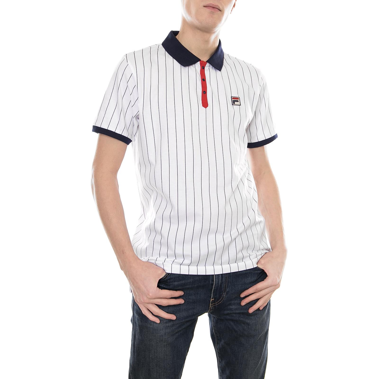 BB1 Polo white-peacoat 684348-B22  FILA 