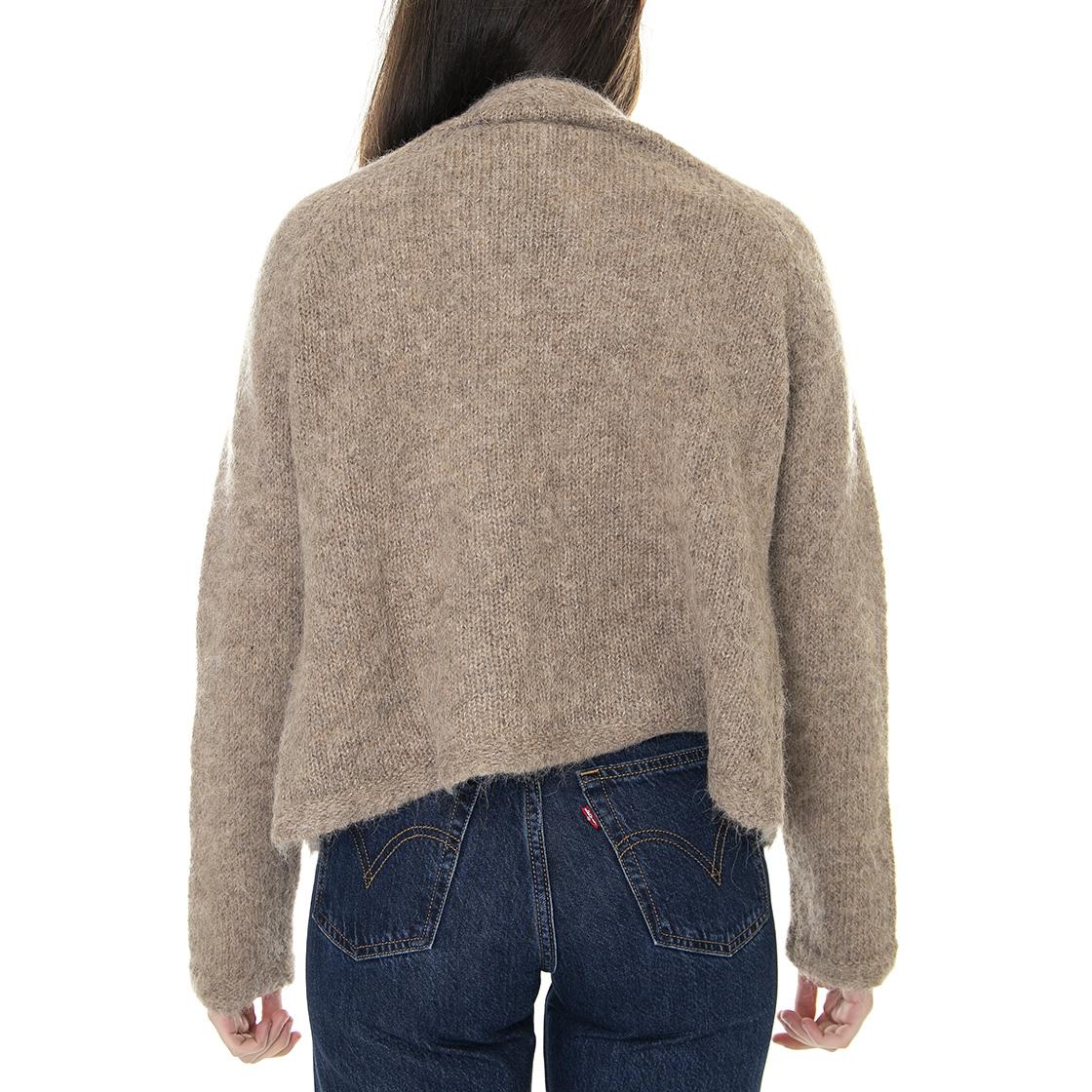 021SD53027 - Cardigan Donna Indaco / Nocciola 021SD53027 -029018-02 . ALESSIA SANTI 
