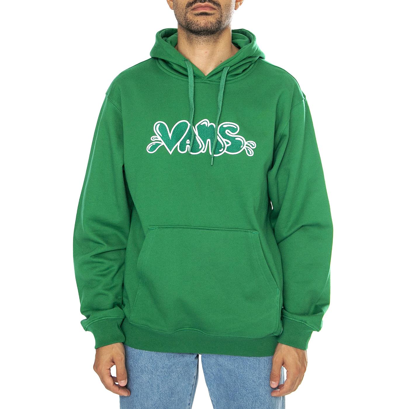 Caps Loose Po Verdant Green - Felpa con Cappuccio Uomo Verde VN000HPPJ5F1  VANS 