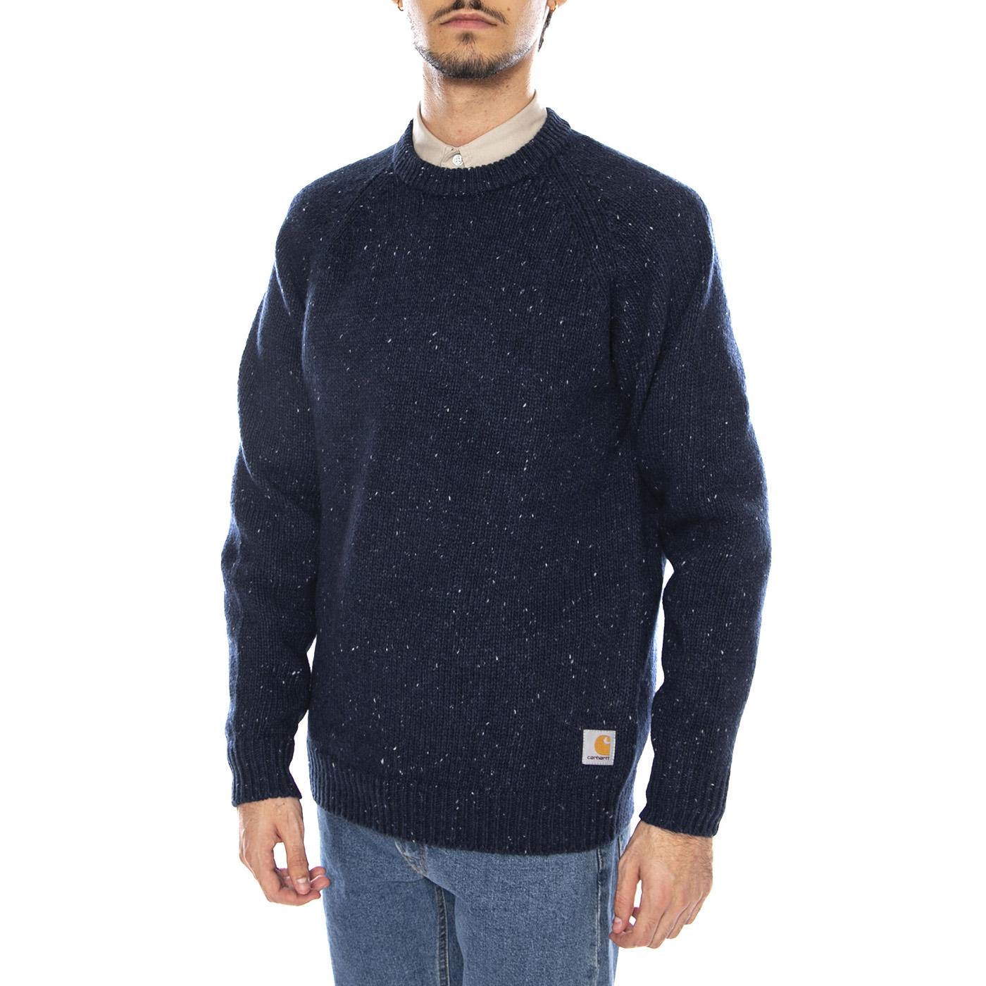 Anglistic Sweater Speckled Jupiter - Maglione Girocollo Uomo Blu I010977.3ATXX . CARHARTT WIP 