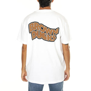 S/S Brown Ducks T-Shirt White - Maglietta Girocollo Uomo Bianca I033980.02XX  CARHARTT WIP 