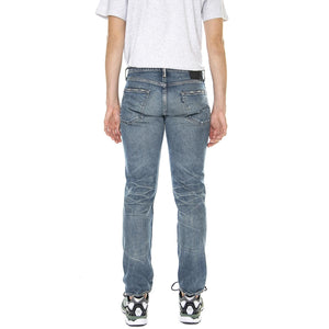 M' LMC 502 Susuki MIJ Med Indigo Worn In - Pantaloni Denim Jeans Uomo Blu 56518-0018  LEVIS 