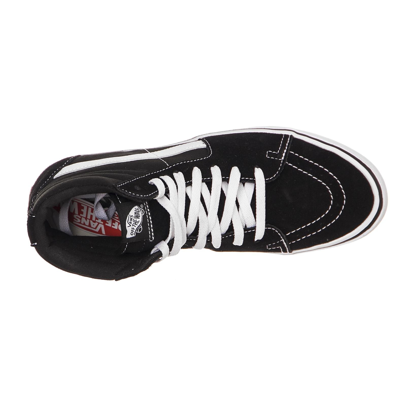 U Sk8-Hi Lite Snekaers - Black / White - Scarpe Alte Uomo / Donna Nere VA2Z5YIJU  VANS 