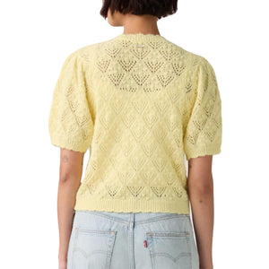PAULINE CARDIGAN FRENCH VANILLA - Cardigan Donna Giallo 005A8 0002 LEVIS 