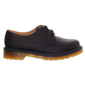 1461 Pw Lace-Up - Black Noir Greasy - Scarpe Stringate Profilo Basso Uomo / Donna Nere 22109_4 . DR.MARTENS 