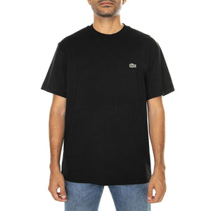 T-Shirt 031 - Maglietta Girocollo Uomo Nera TH7318-031 . LACOSTE 