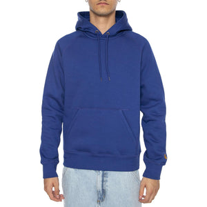 Hooded Chase Sweat Wolfsbane / Gold - Felpa Uomo Blu I033661.30XXX . CARHARTT WIP 