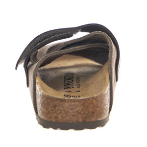 Kyoto concrete gray, Suede Leather/Nubuck - Sandali Uomo / Donna Grigi 1029138  BIRKENSTOCK 