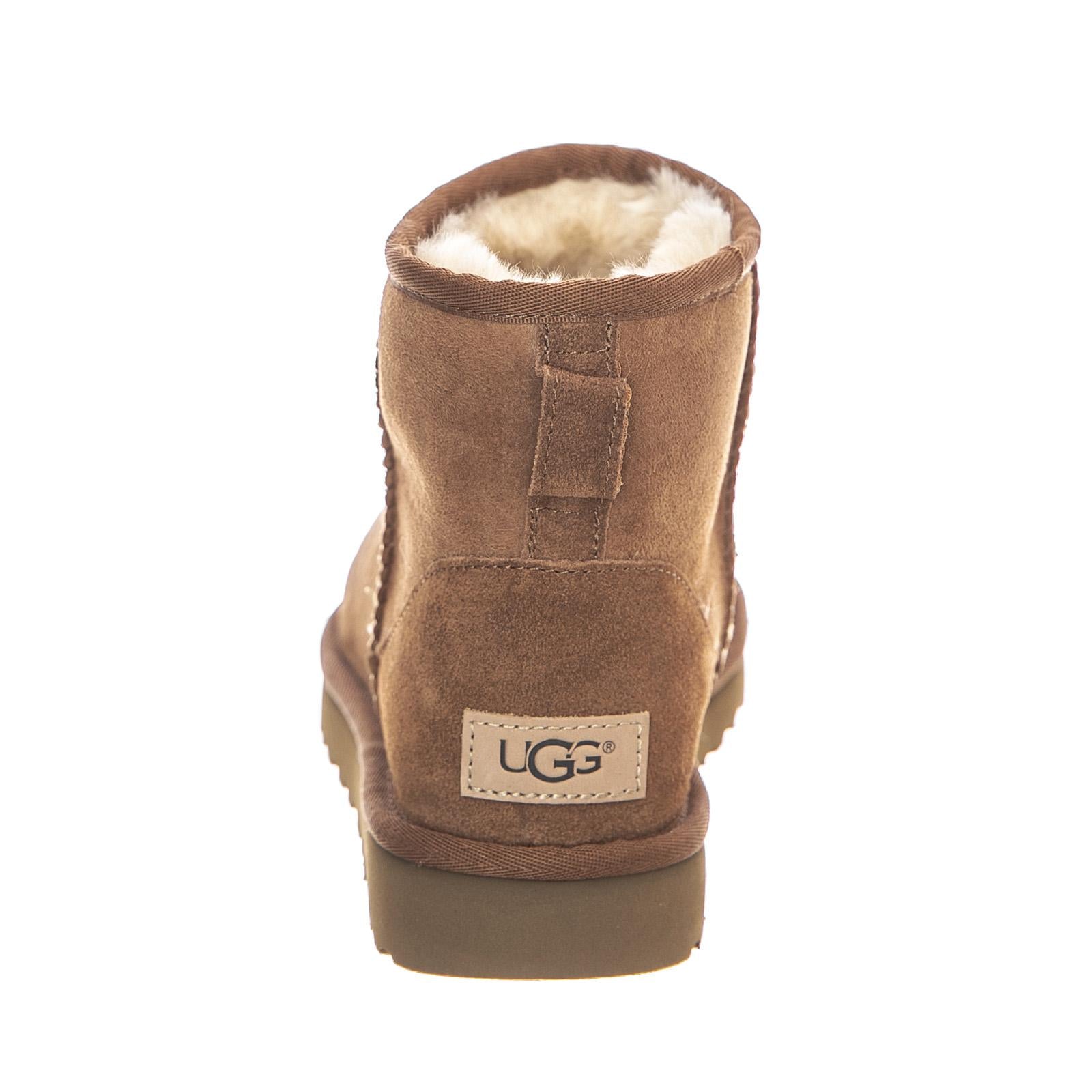Mini Classic II Chestnut- Stivaletti alla Caviglia Donna Marroni UGSCLMCN1016222W  UGG 