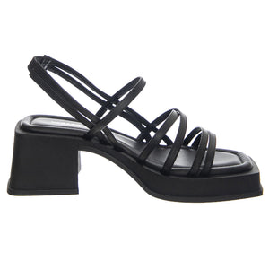 Hennie Black Cow Leather - Sandali Donna Neri VBS5337-101-20  VAGABOND 