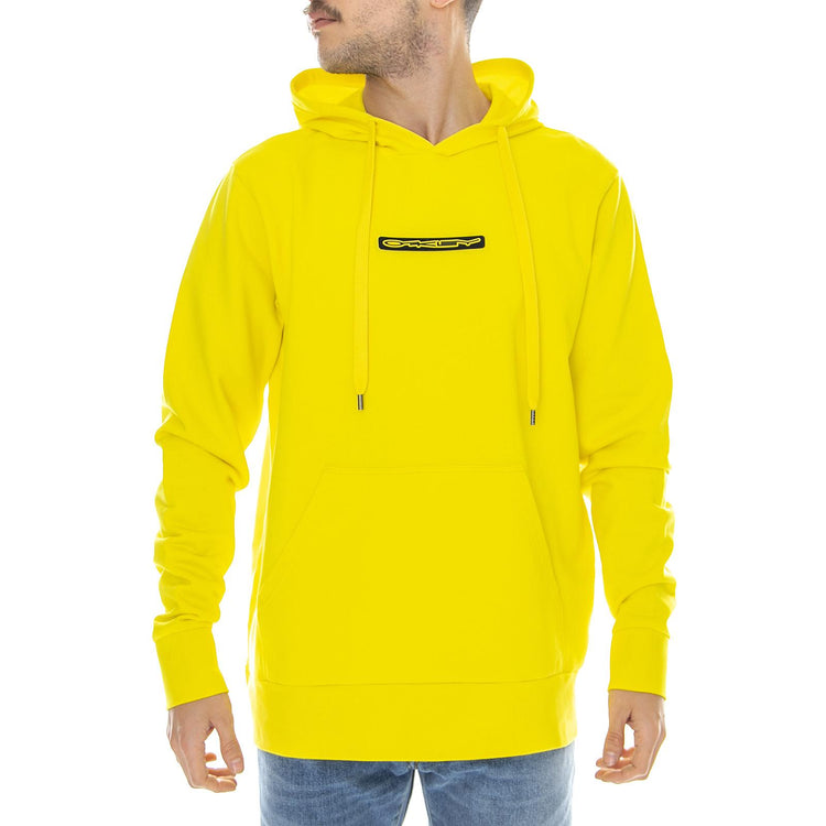 Mens Golfing Logo Radiant Yellow Hooded Sweatshirt FOA400458-5RY  OAKLEY 