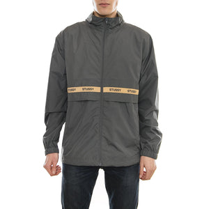 LEWIS TRACK JACKET GREY 115377-GREY  STUSSY 