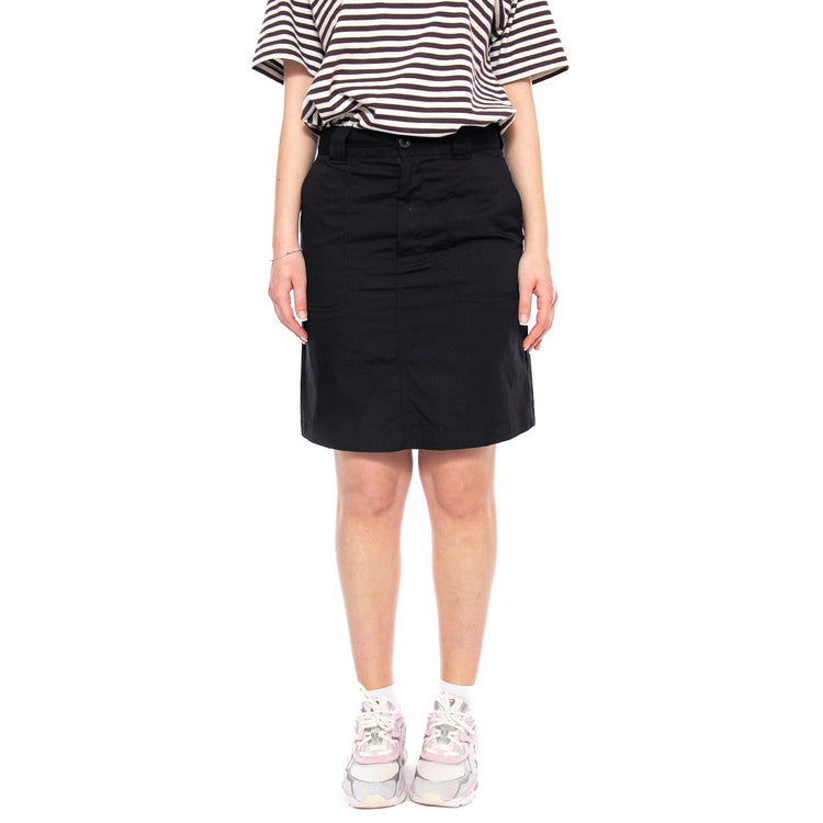 W' Postal Skirt Black - Gonna Donna Nera I036149 89XX CARHARTT WIP 