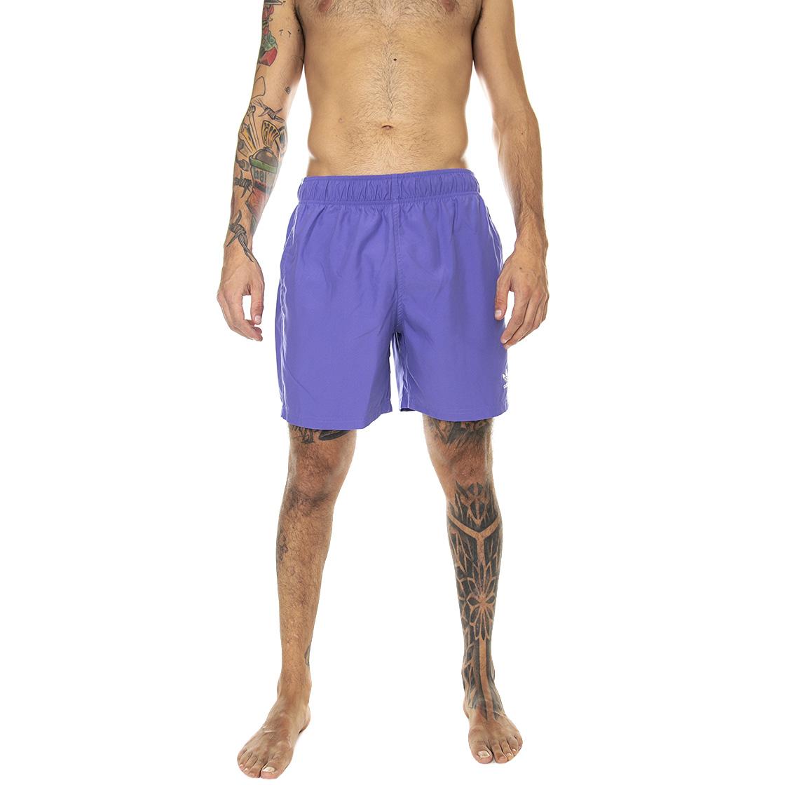 Essential SS Swimwear Purple - Costume da Bagno Uomo Viola HE9421  ADIDAS 