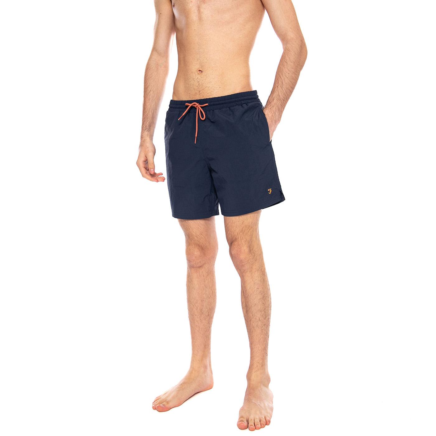 Colbert Plain Swim Yale - Costume da Bagno Uomo Blu F4SSE003 996 FARAH 