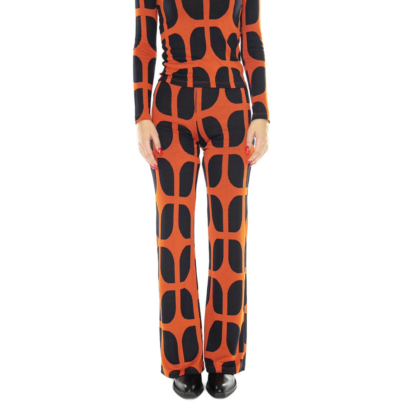 Wallpaper Naia Pants - Pantaloni Donna Multicolore WPT00168  THINKING 