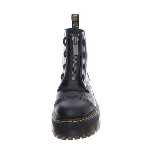 Sinclair Platform Aunt Sally Black - Stivali Stringati Donna Neri DMSSINCBKAS22564001 . DR.MARTENS 