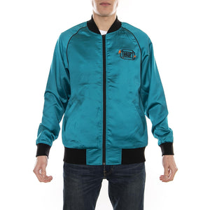CABBIE SATIN JACKET AQUA JK00078-AQUA  HUF 