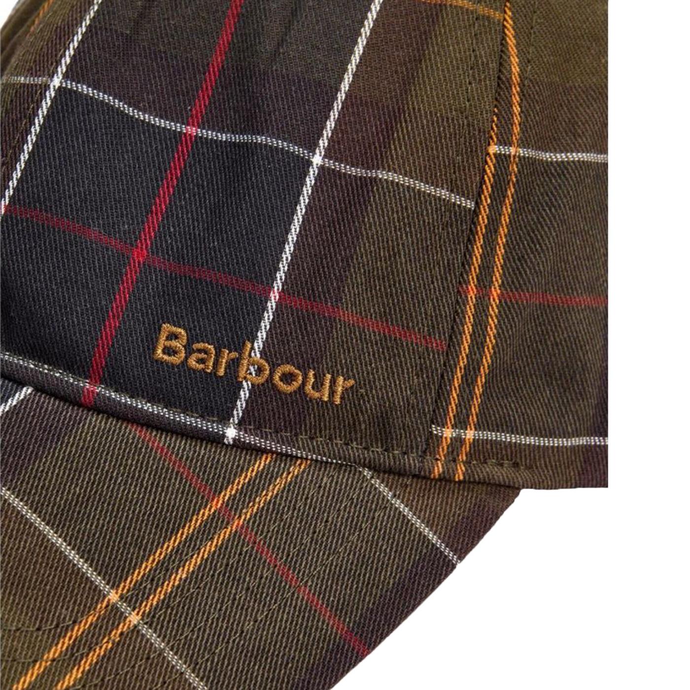 Telfield Tartan Cap - Cappellino con Visiera Tartan MHA0910 TN11 BARBOUR 