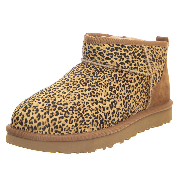 W Ultra Mini Speckles Chestnut- Stivaletti Donna Marroni / Animalier W-1149270CHE  UGG 