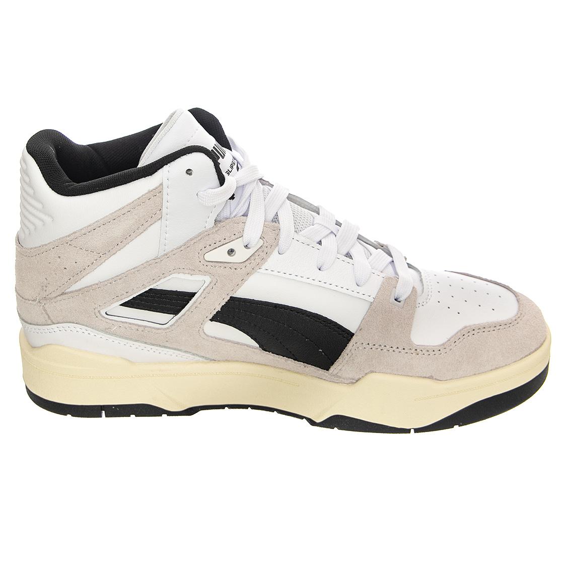 Slipstream Hi Heritage White - Scarpe Stringate Profilo Alto Uomo Bianche / Multicolore 387998-03  PUMA 