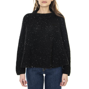 021SD53060 - Maglione Donna Nero Diamante 021SD53060 -S3000  ALESSIA SANTI 