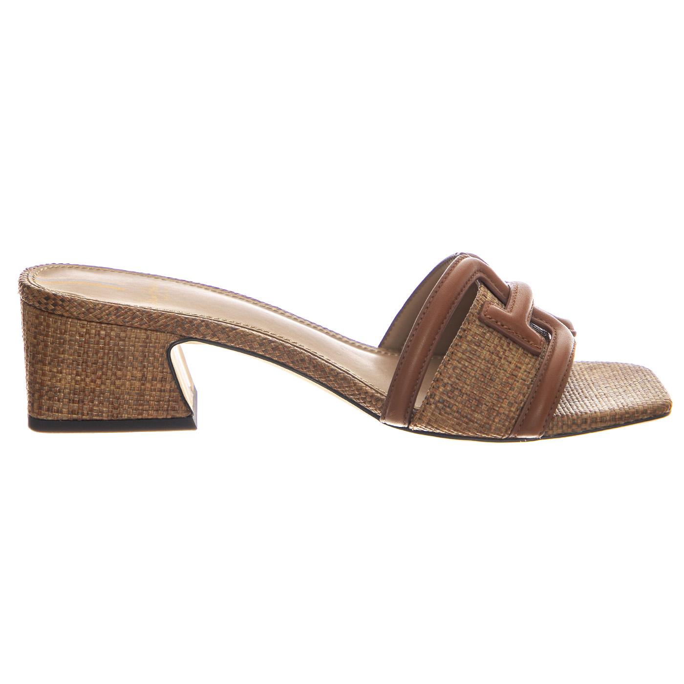 Waylon Cognac Leather - Sandali Donna Marroni 315086_1  SAM EDELMAN 