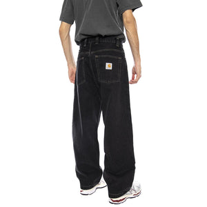 Carhartt WIP Brandon Pant Cotton Smith Jeans Black Stone Washed - Pantaloni Uomo Neri I035893.89.06 . KAWASAKI 
