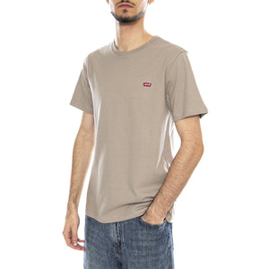 SS Original HM Tee - Vintage Khaki - Maglietta Girocollo Uomo Grigia 56605-0301 Tan LEVIS 