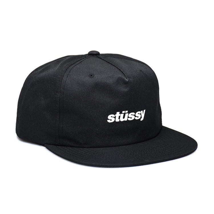 Poly Doby Cap BLACK 131742-BLACK  STUSSY 