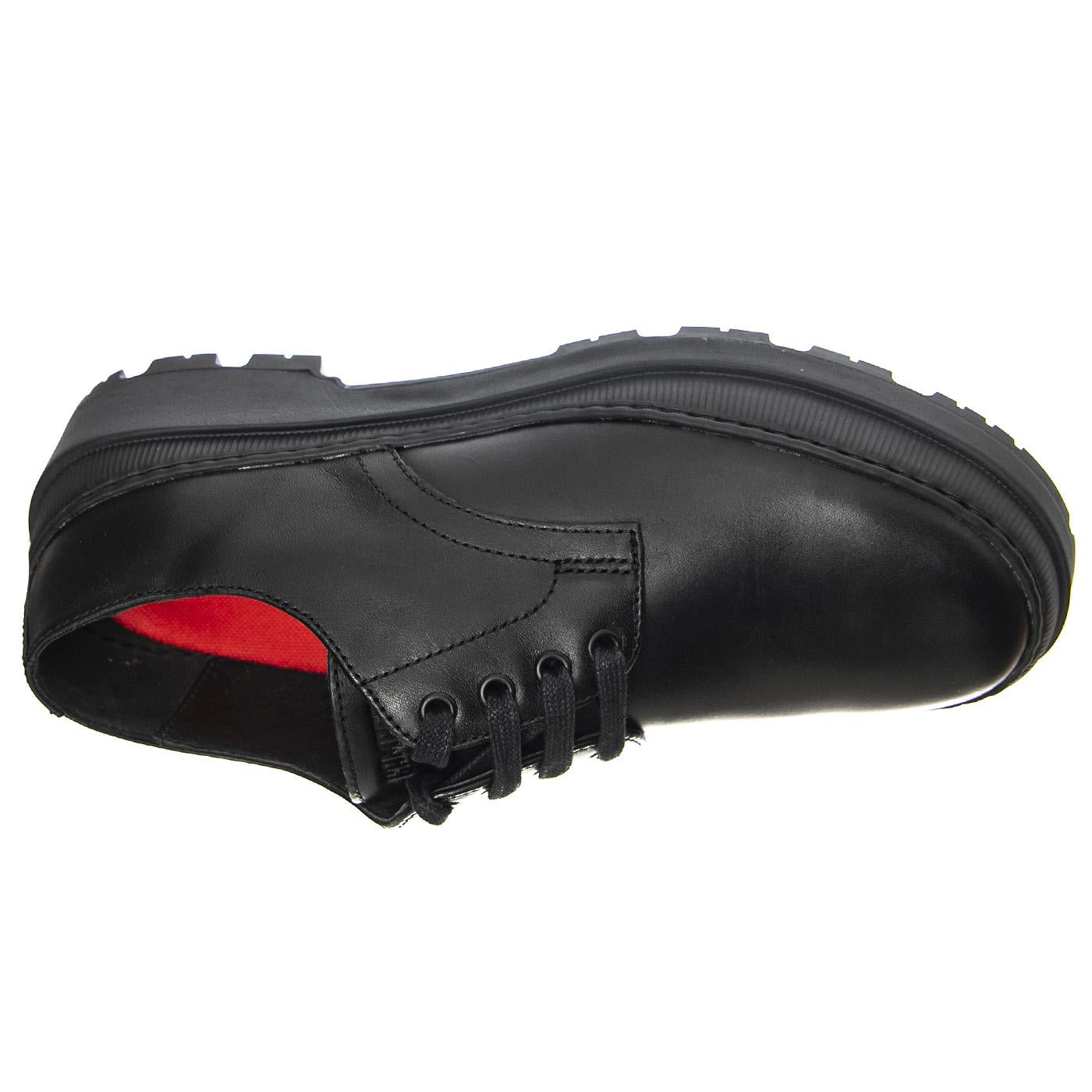 Brutus Trek Hombre Black - Scarpe Stringate Profilo Basso Uomo Nere K100838-001  CAMPER 