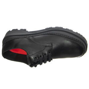 Brutus Trek Hombre Black - Scarpe Stringate Profilo Basso Uomo Nere K100838-001  CAMPER 