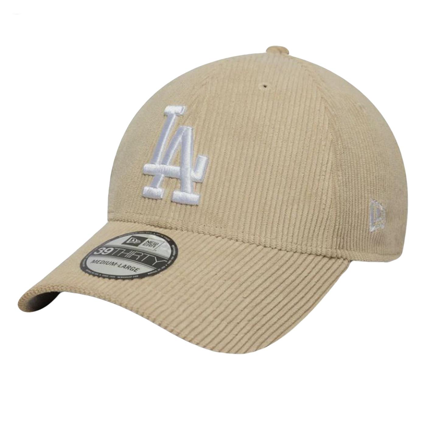 Cord 39THIRTY Light Beige Los Angels Dodgers - Cappellino con Visiera Beige 60691232 . NEW ERA 