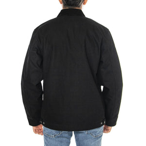 Detroit Jacket Black / Black /rigid - Giacca Uomo Nera I015264.00E01 . CARHARTT WIP 