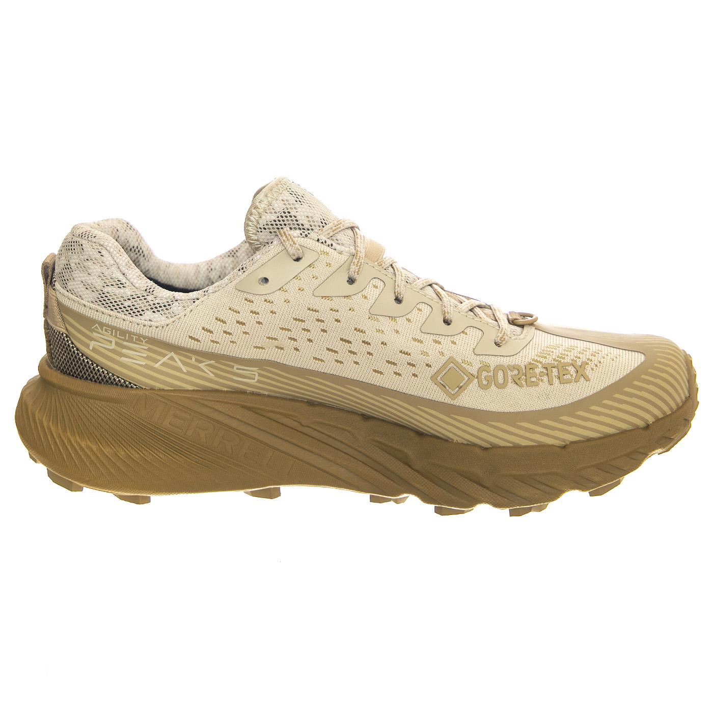 Agility Peak 5 Gore-Tex Shoes - Scarpe Stringate Profilo Basso Uomo Beige J068037  MERRELL 
