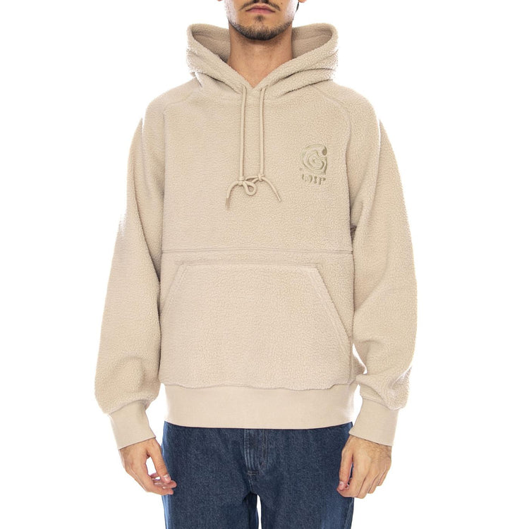Hooded Helix Sweat Fleur De Sel / Wall - Felpa Cappuccio Uomo Beige<BR/> I035598.3GWXX . CARHARTT WIP 