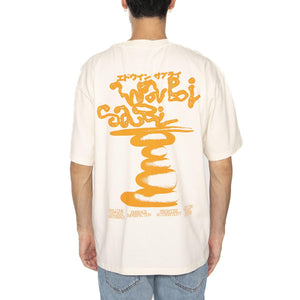 Prioritise Authenticity T-Shirt Whisper White - Maglietta Girocollo Uomo Beige I036077-WHW  EDWIN 