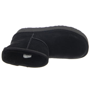 Mini Classic Platform Black - Stivaletti Donna Neri UGSCLMPBK1134991W  UGG 