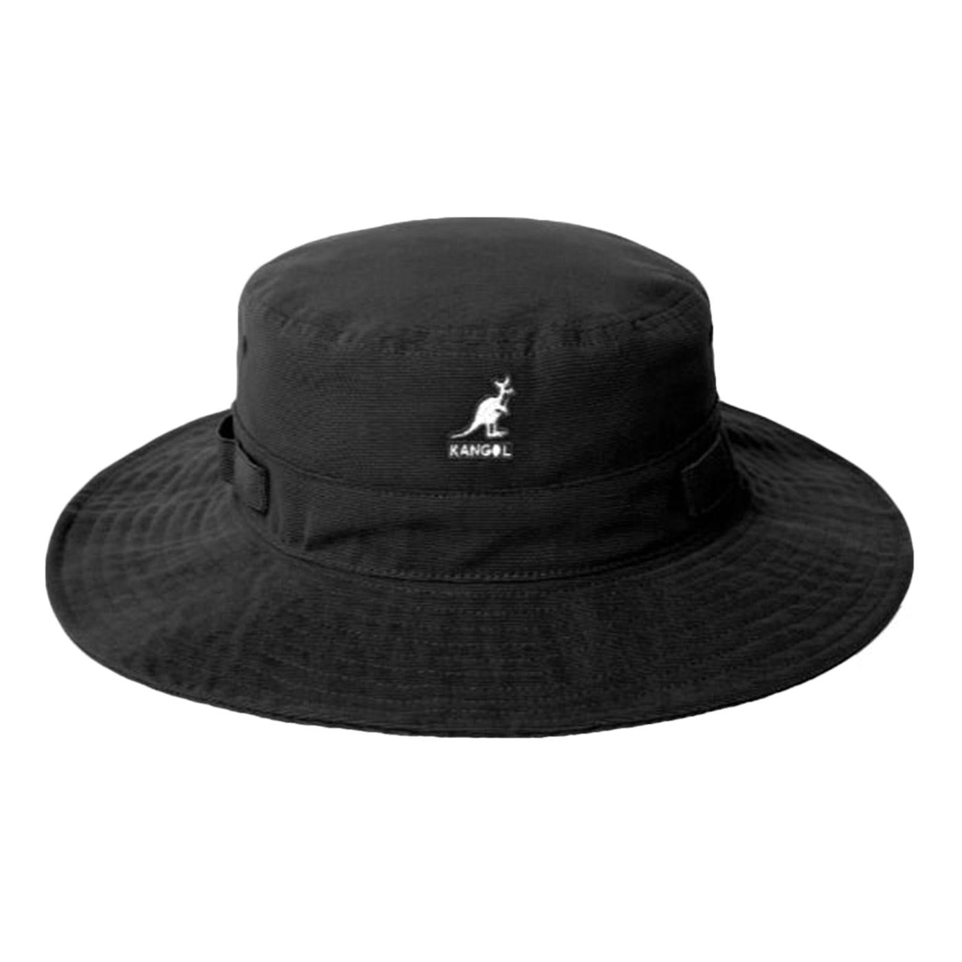Utility Cords Jungle Hat Coal - Cappello con Falda Nero K5302 CO028 KANGOL 